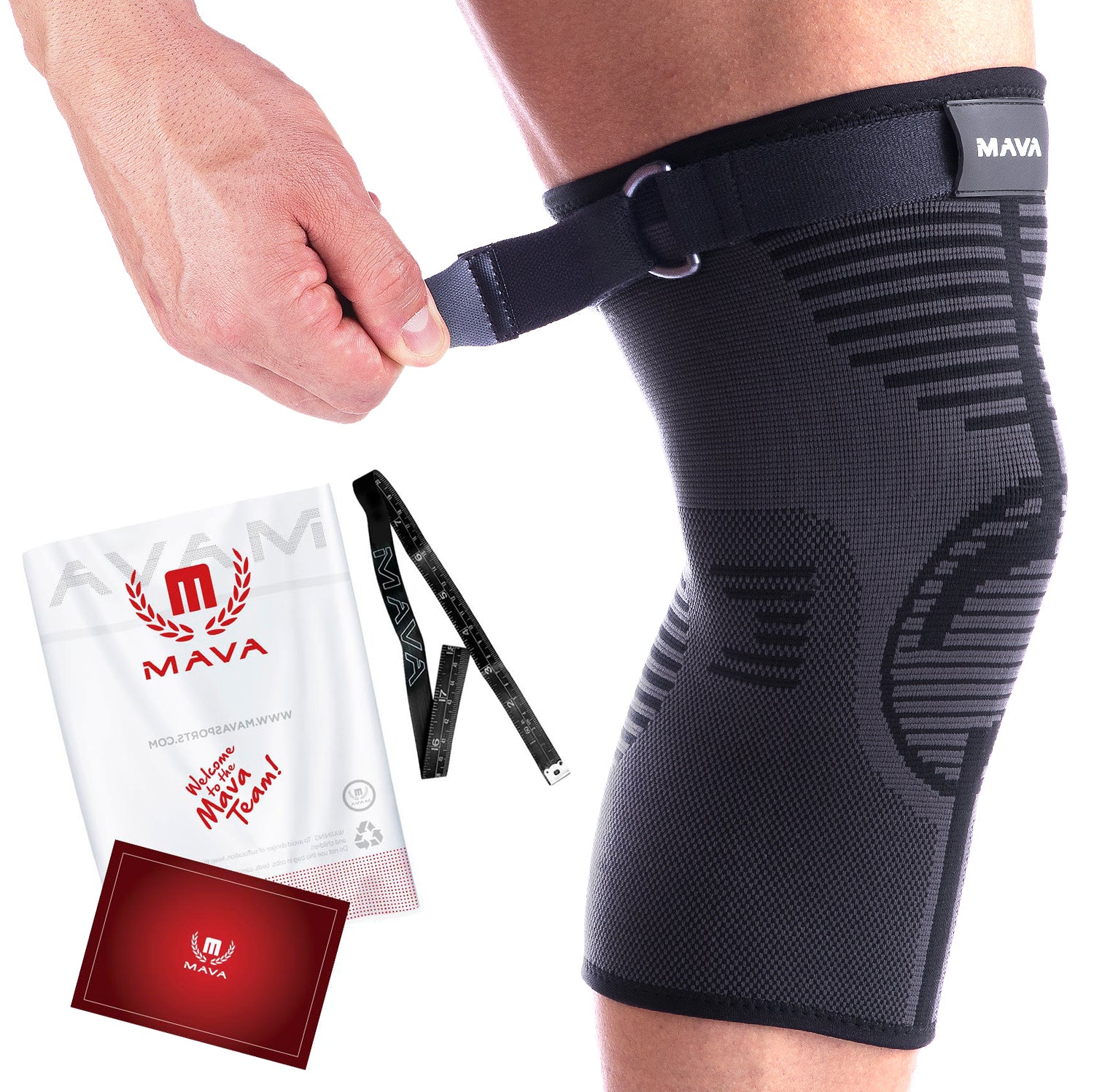 SPORT COMPRESSION KNEE SLEEVE (1 PIECE)