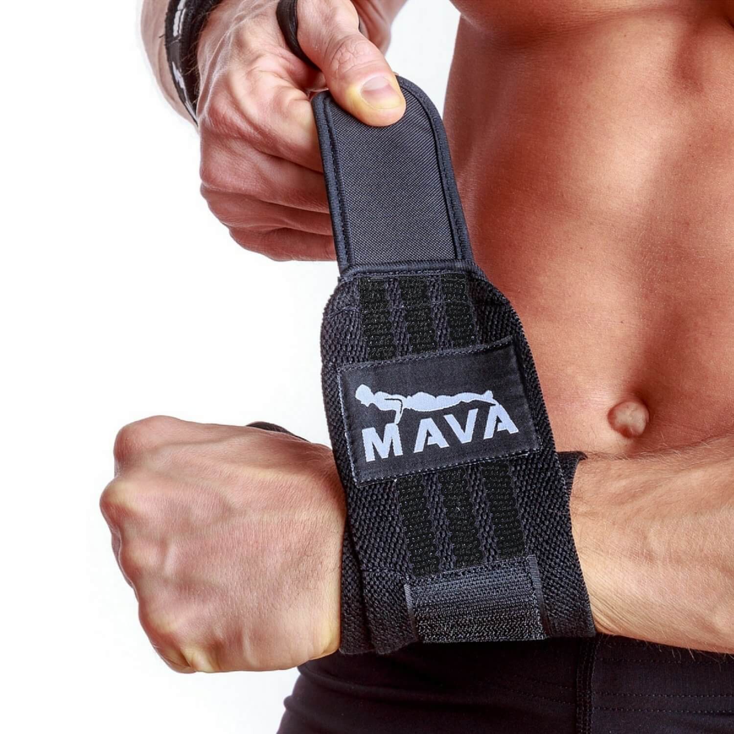 Mava® Wrist wraps, 14” 1Pair