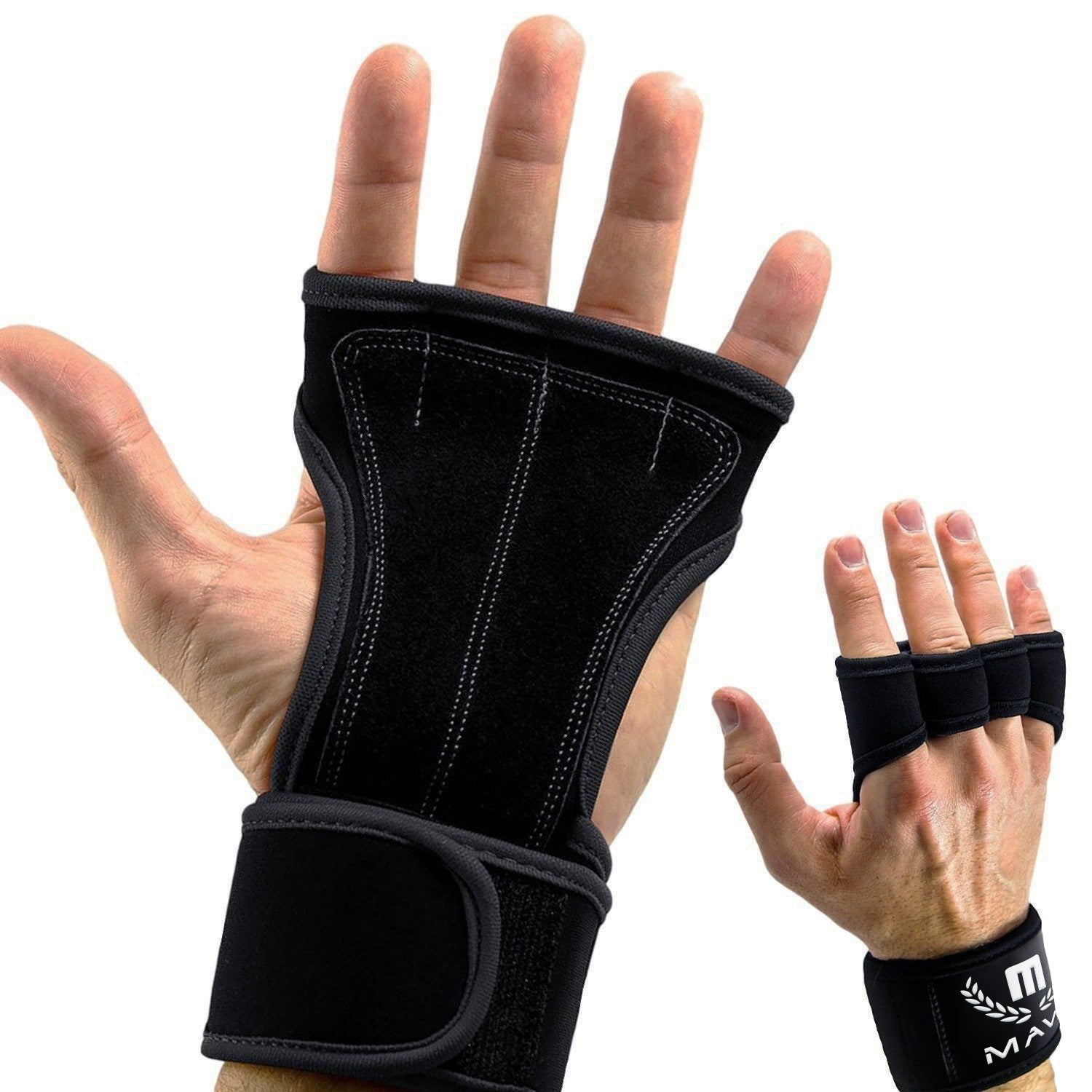 LEATHER PADDED GLOVES